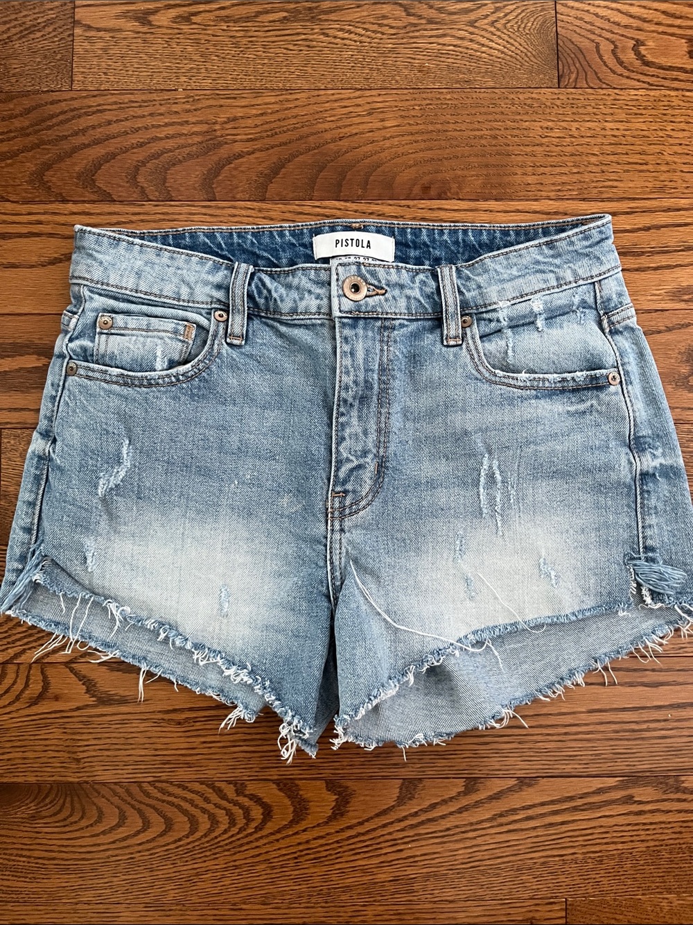 NWOT Anthropologie Pistola Denim Jeans High Rise Cutoff Shorts